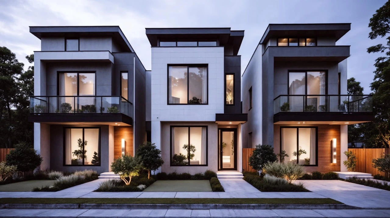 Grupo Econstrucciones - Casas Pequeñas ahorro de espacio en diseño arquitectónico